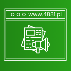 Publikacja artykułu reklamowego w portalu miasta Lublin 4881.pl