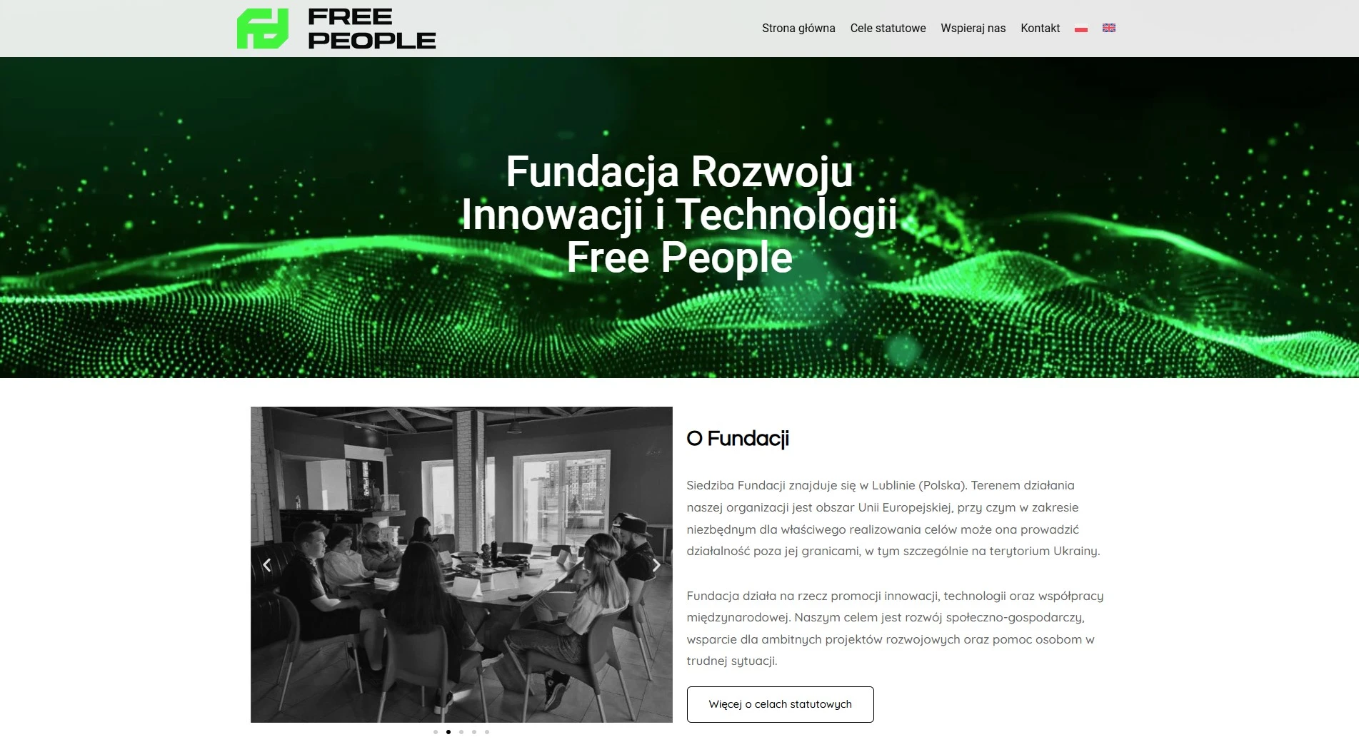 Strona fundacji PL EN Szybkie ładowanie